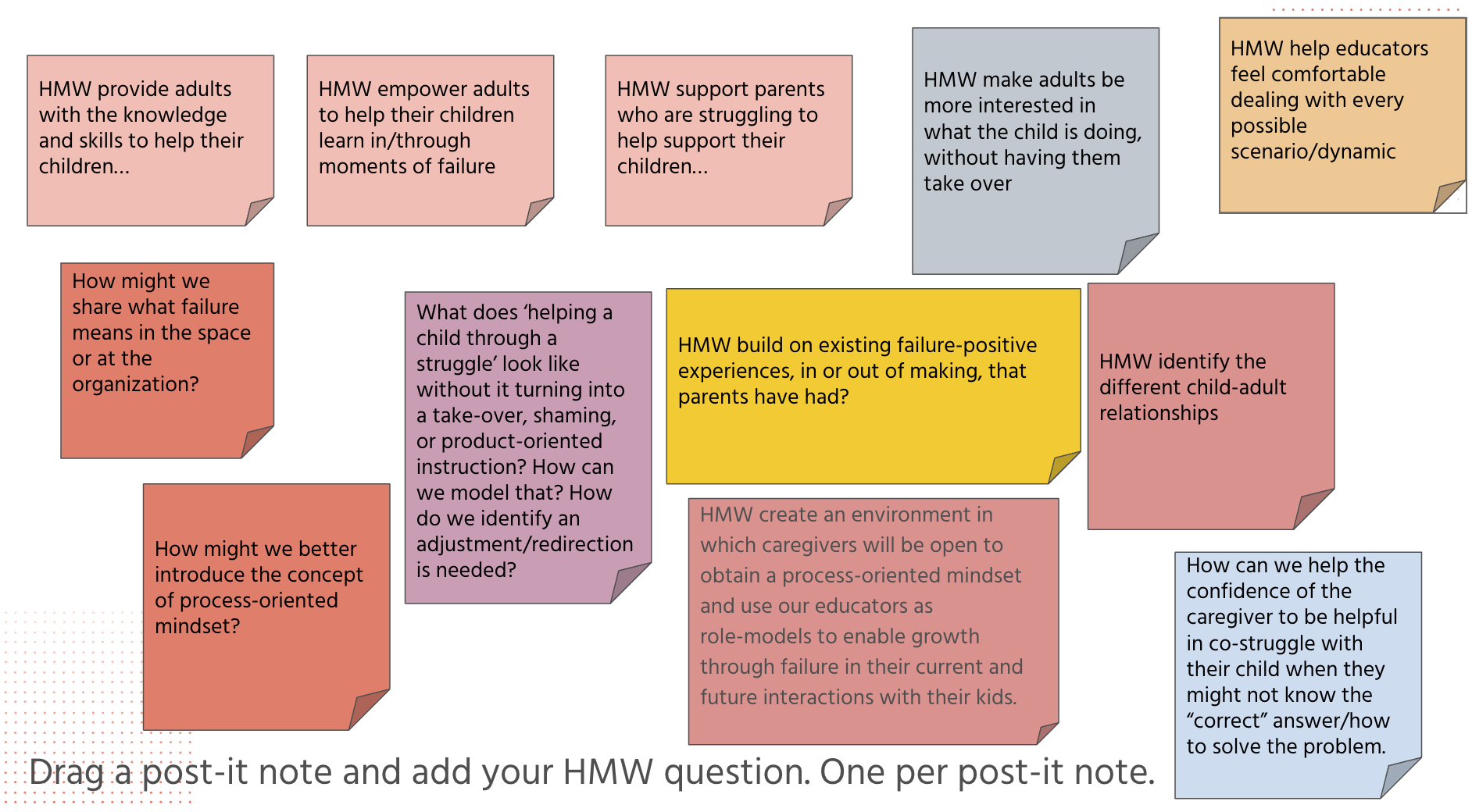 Sticky Note Brainstorm